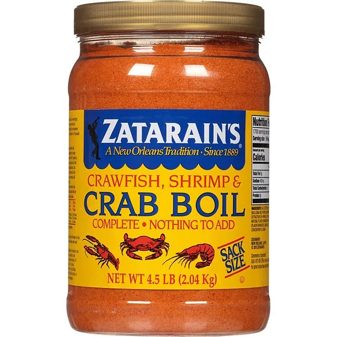 Zatarain's Crawfish, Shrimp and Crab Boil, 4.5 lbs. 2