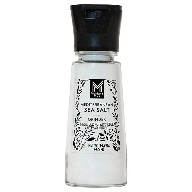 Member's Mark Mediterranean Sea Salt Grinder, 14.9 oz. 2