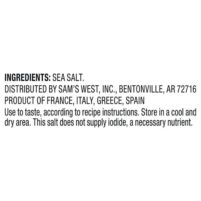 Member's Mark Mediterranean Sea Salt Grinder, 14.9 oz. 4