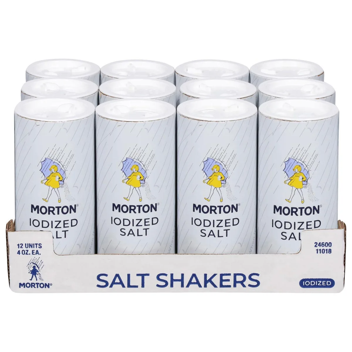Morton Iodized Salt Shakers, 12 pk.