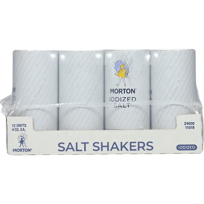 Morton Iodized Salt Shakers, 12 pk. 5