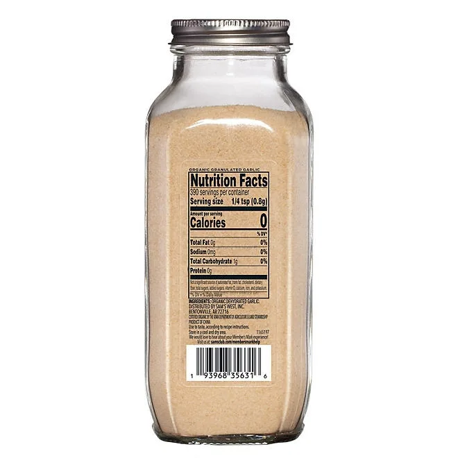 Member's Mark Organic Granulated Garlic, 11 oz. 3