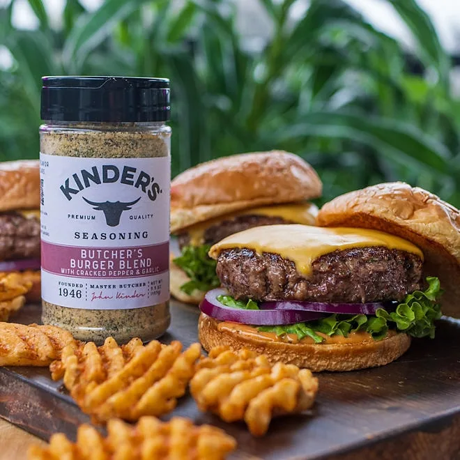 Kinder's Butcher's Burger Blend Seasoning, 9 oz. 5