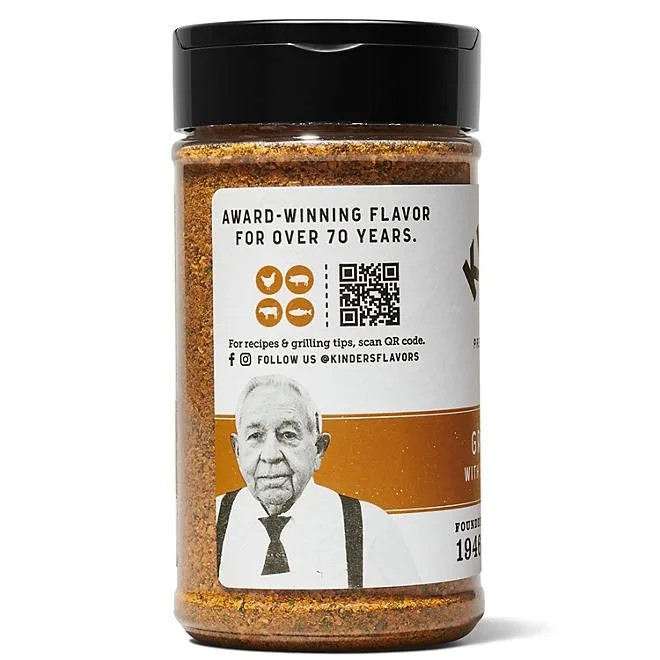 Kinder's Grilled Chicken Seasoning 9.2 oz. 4