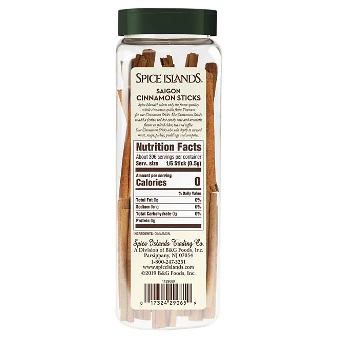 Spice Islands Saigon Cinnamon Sticks, 7 oz. 3