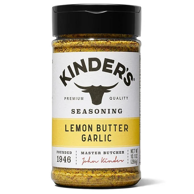 Kinder's Lemon Butter and Garlic Seasoning 9.25 oz. 2