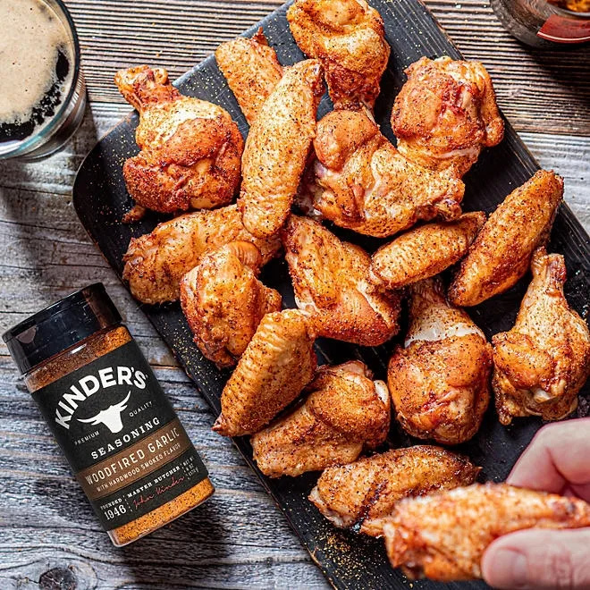 Kinder's Woodfired Garlic Rub with Smoked Flavor 9.5 oz. 5