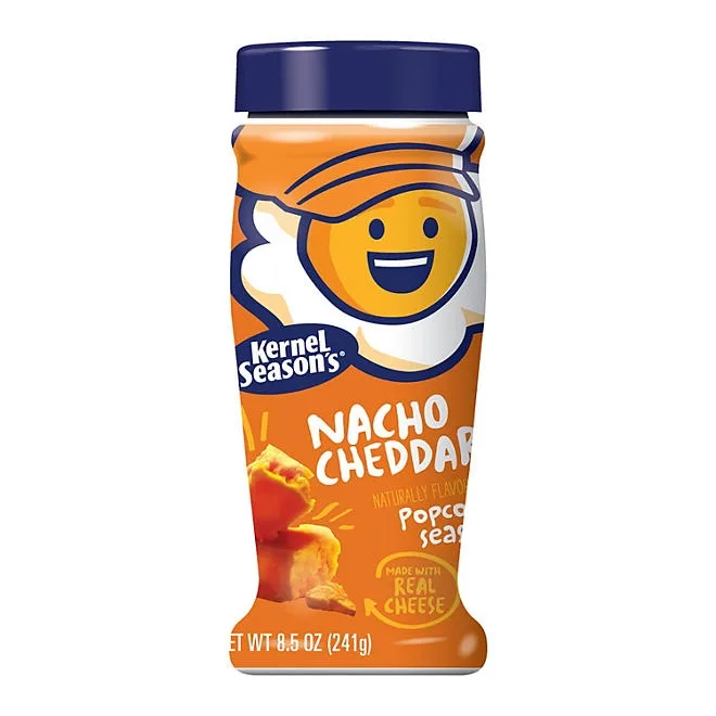 Kernel Season's Flavored Popcorn Seasoning, Nacho Cheddar, 8.5 oz. 2