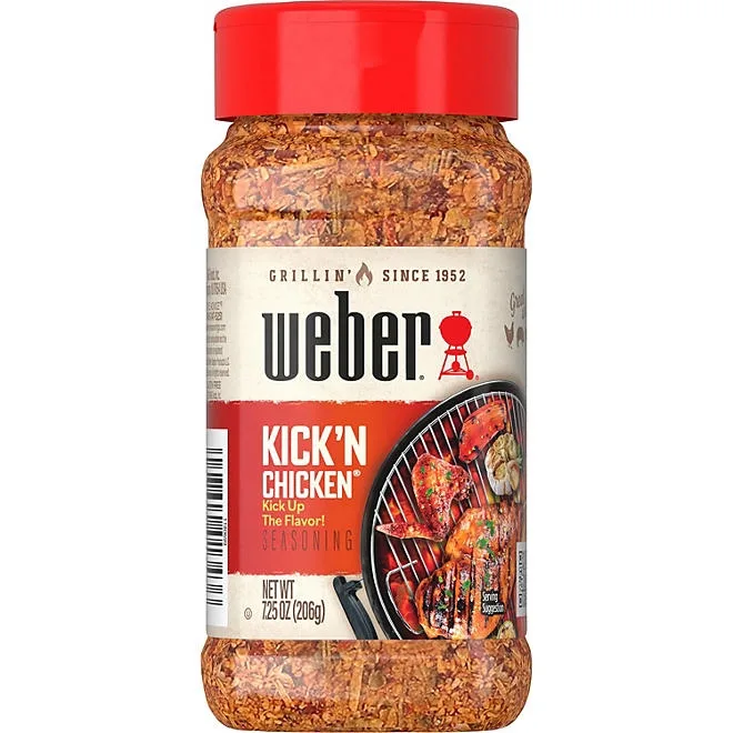 Weber Kick 'n Chicken Seasoning 7.25 oz. 2