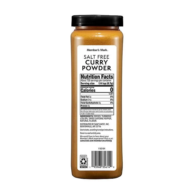 Member's Mark Salt-Free Curry Powder, 18 oz. 3