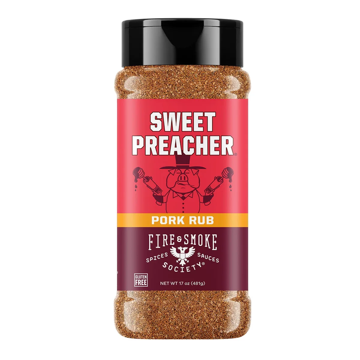 Fire And Smoke Society Sweet Preacher BBQ Rub, 17 oz.