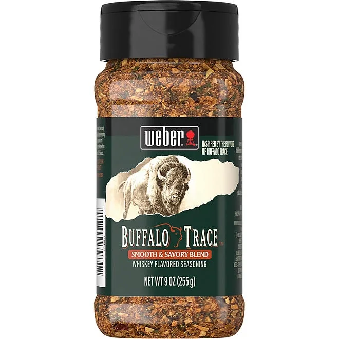 Weber Buffalo Trace Seasoning 9 oz. 2