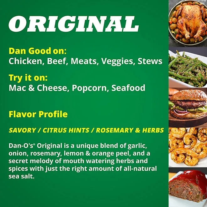 Dan-O's Original Seasoning, 8.9 oz. 5