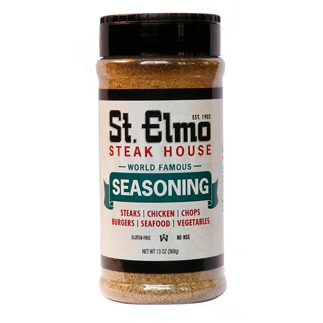 St. Elmo Steak House Seasoning, 13 oz. 2