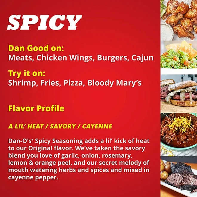 Dan-O's Spicy Seasoning, 8.9 oz. 5