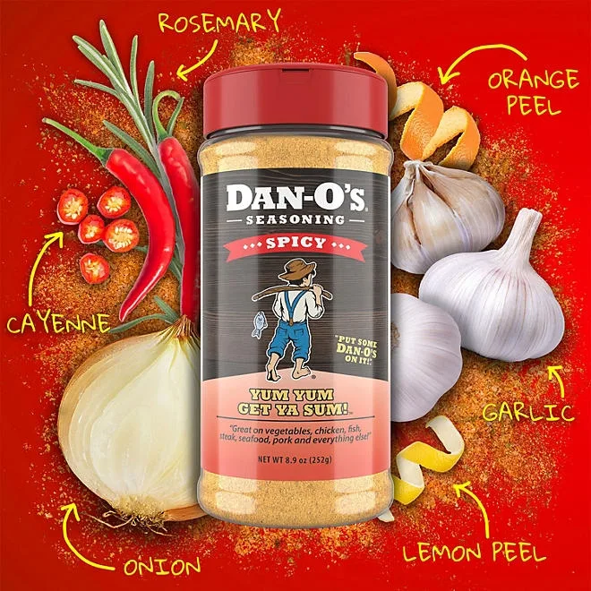 Dan-O's Spicy Seasoning, 8.9 oz. 4