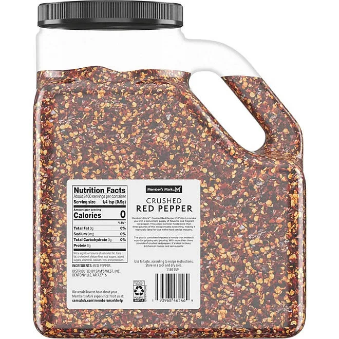 Member's Mark Crushed Red Pepper, 3.75 lbs. 5