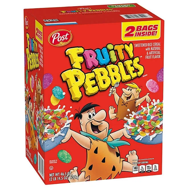 Fruity Pebbles Cereal, 38 oz. 2