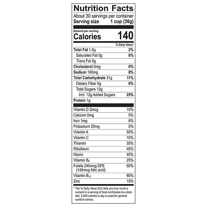 Fruity Pebbles Cereal, 38 oz. 3