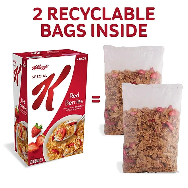 Special K Breakfast Cereal, Red Berries, 38 oz. 4