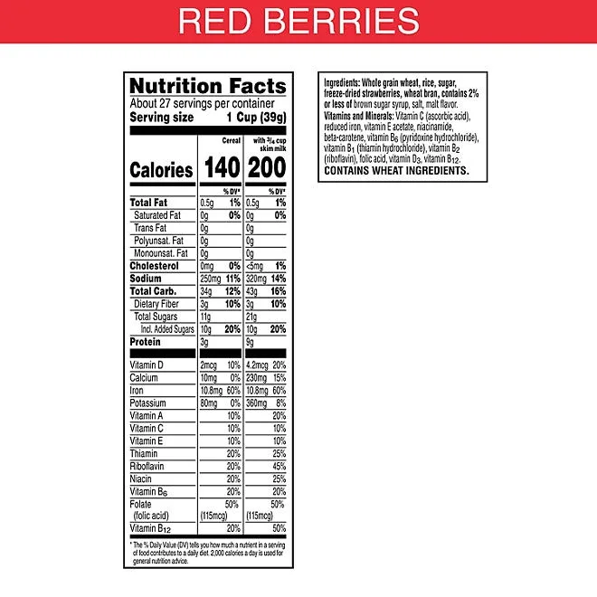 Special K Red Berries Cereal, 38 oz. 3