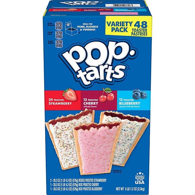Pop-Tarts Frosted Variety Pack, 48 ct. 2