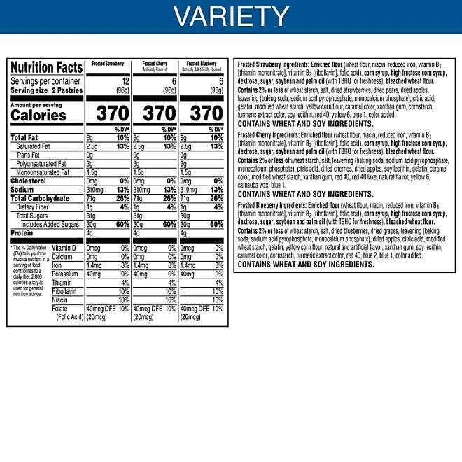 Pop-Tarts Frosted Variety Pack, 48 ct. 3