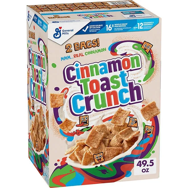 Cinnamon Toast Crunch Cereal, 49.5 oz. 2