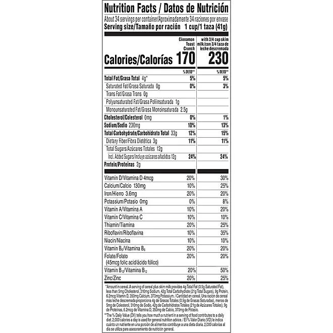 Cinnamon Toast Crunch Cereal, 49.5 oz. 3