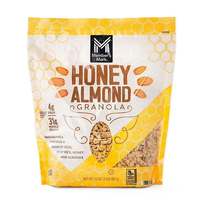 Member's Mark Honey Almond Granola, 32 oz. 2