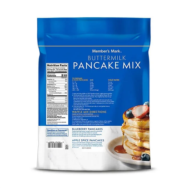 Member's Mark Buttermilk Pancake Mix, 10 lbs. 3