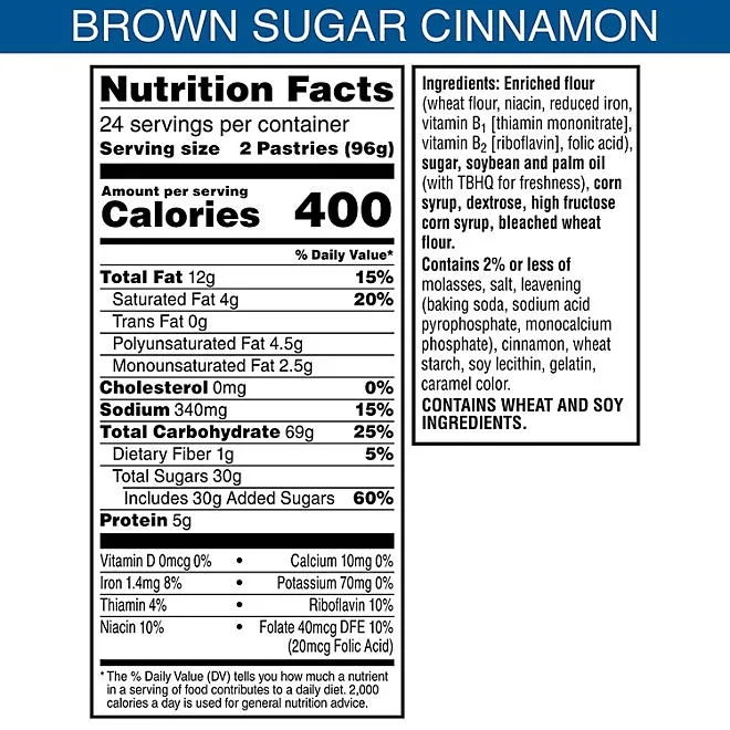 Pop-Tarts Brown Sugar Cinnamon, 48 ct. 3