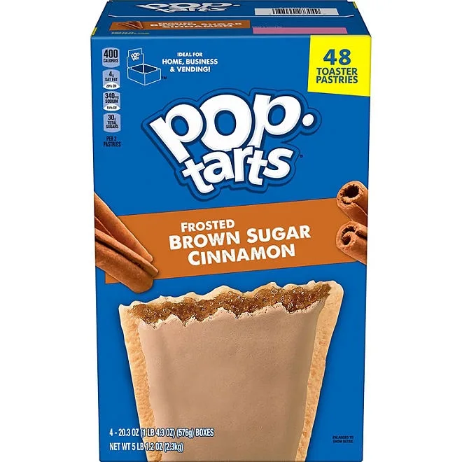 Pop-Tarts Brown Sugar Cinnamon, 48 ct. 2
