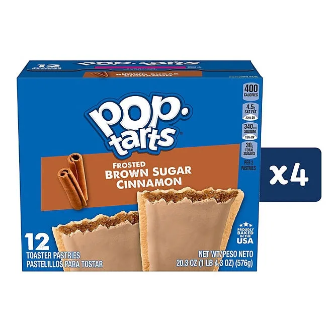 Pop-Tarts Brown Sugar Cinnamon, 48 ct. 4