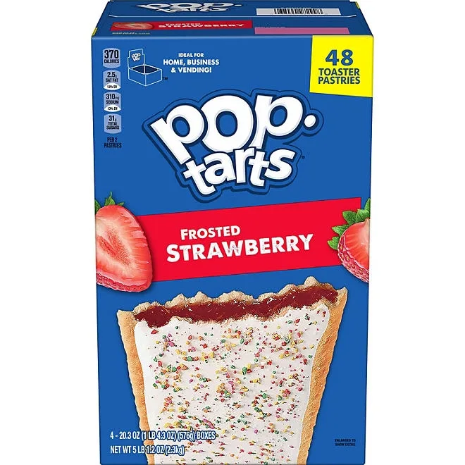 Pop-Tarts Frosted Strawberry, 48 ct. 2