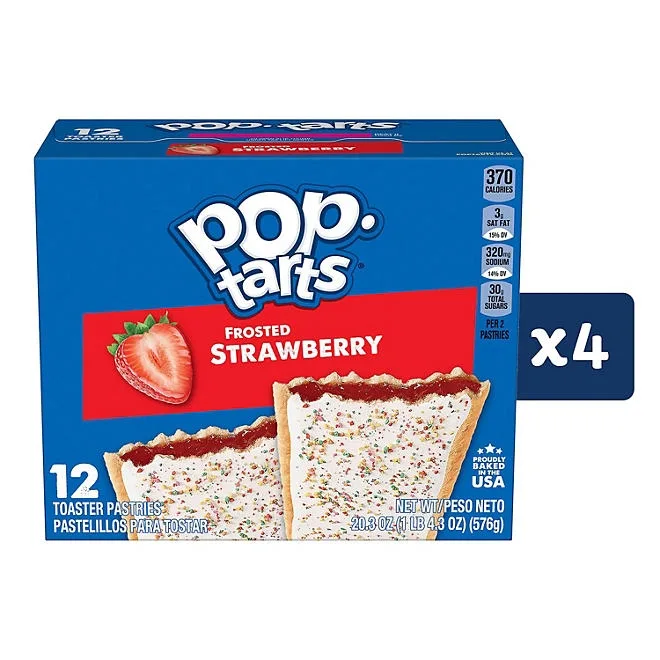 Pop-Tarts Frosted Strawberry, 48 ct. 4