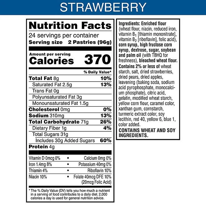Pop-Tarts Frosted Strawberry, 48 ct. 3