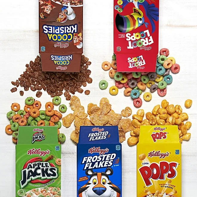 Kellogg's Assorted Cereal Variety Pack, 25 pk. 5