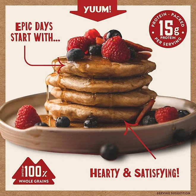 Kodiak Cakes Power Cakes Flapjack and Waffle Mix, 72 oz. 4