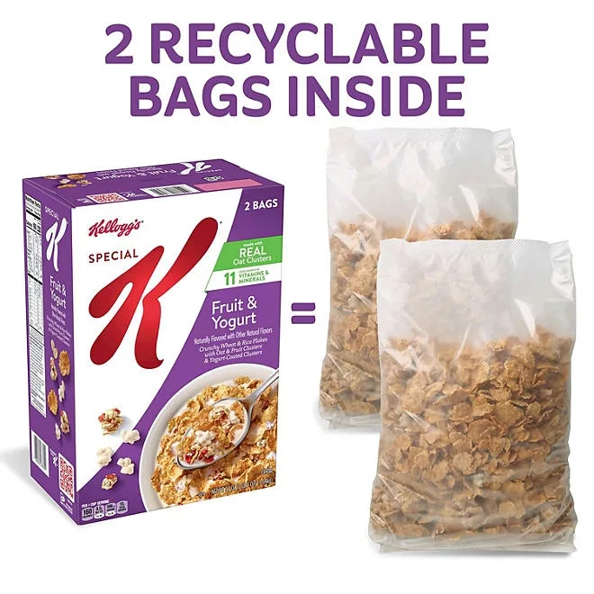 Special K Cereal, Fruit and Yogurt, 37 oz. 4