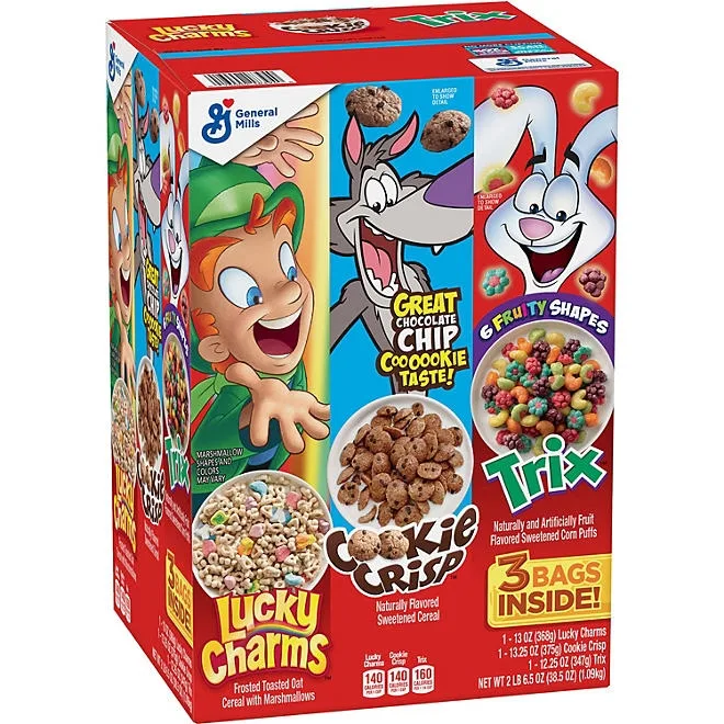 General Mills Cereal, Variety Pack, 38.5 oz. 2