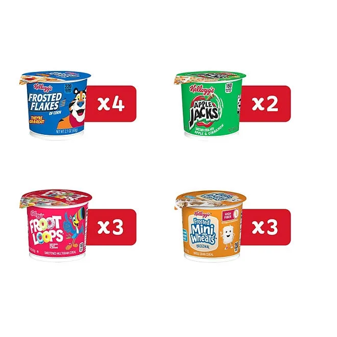 Kellogg's Variety Pack Single Serve Cereals, 12 pk. 4