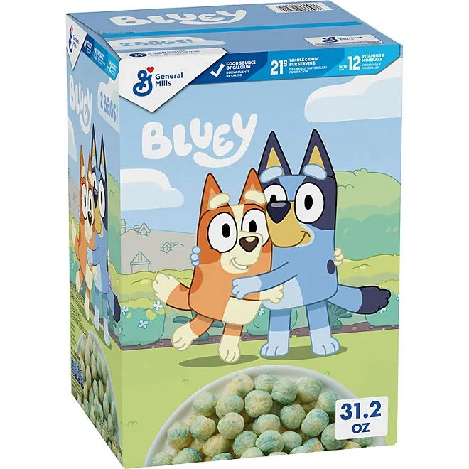 Bluey Cereal, 31.2 oz. 2