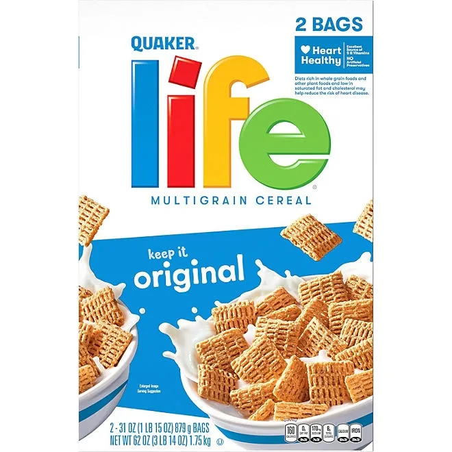 Life Multigrain Cereal, 62 oz. 4