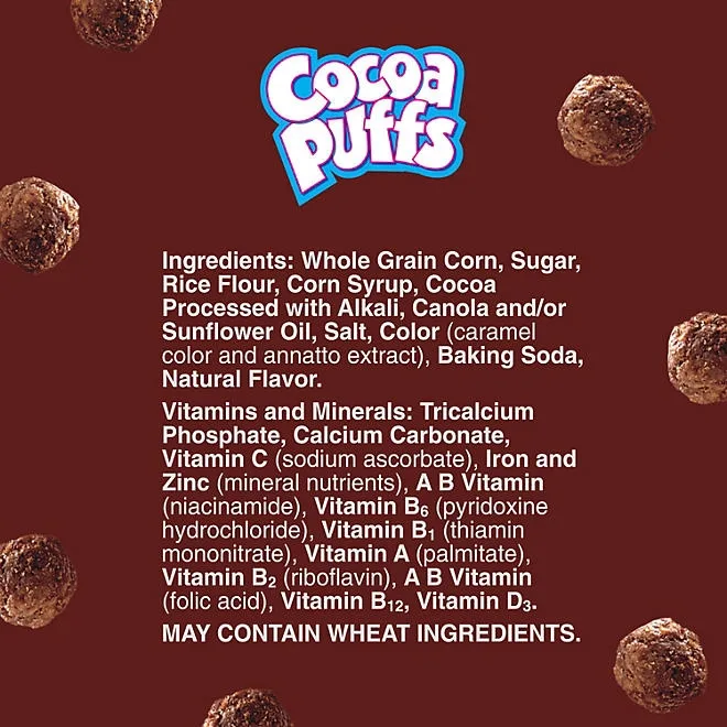 Cocoa Puffs Chocolate Cereal, 39.25 oz. 4