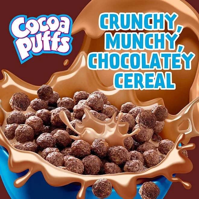 Cocoa Puffs Chocolate Cereal, 39.25 oz. 5