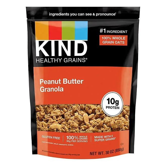 KIND Peanut Butter Granola, 30 oz. 2