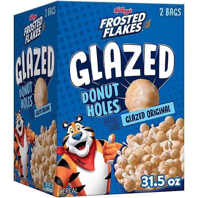Frosted Flakes Glazed Donut Cereal, 31.5 oz. 2