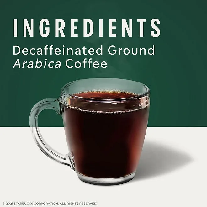 Starbucks Decaf House Blend Medium Roast K-Cup Coffee Pods, 72 ct. 5