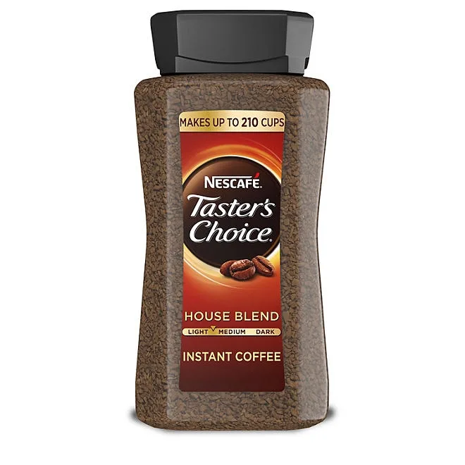 Nescafé Taster's Choice House Blend Light-Medium Instant Coffee, 14 oz. 2